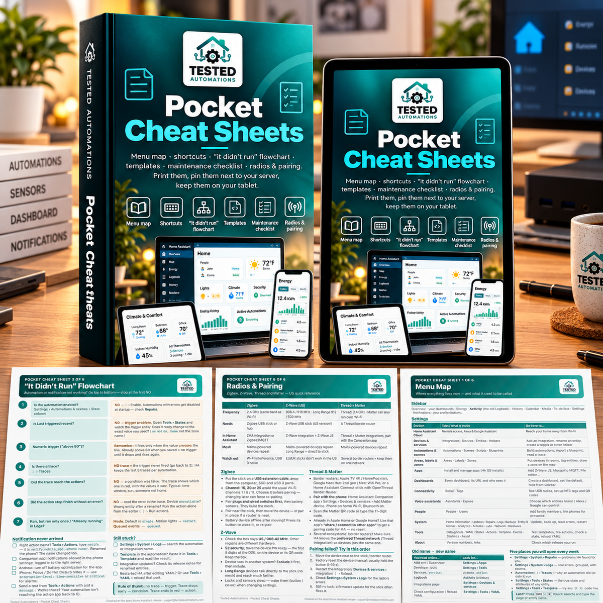 Pocket Cheat Sheets